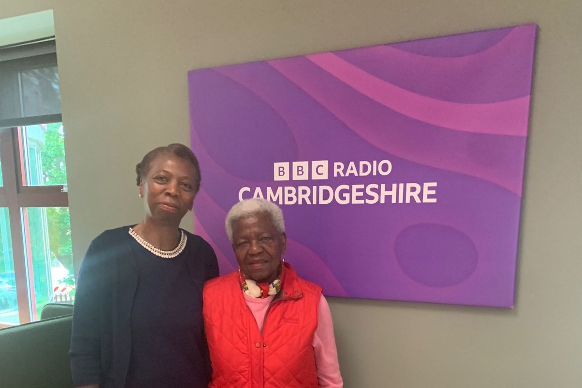 Royal visit for Elder Lileth Warford